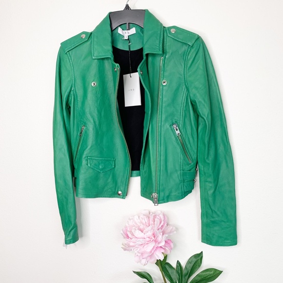 IRO Ashville lamb leather jacket - Picture 2 of 6